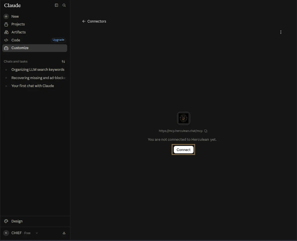Confirm authentication settings